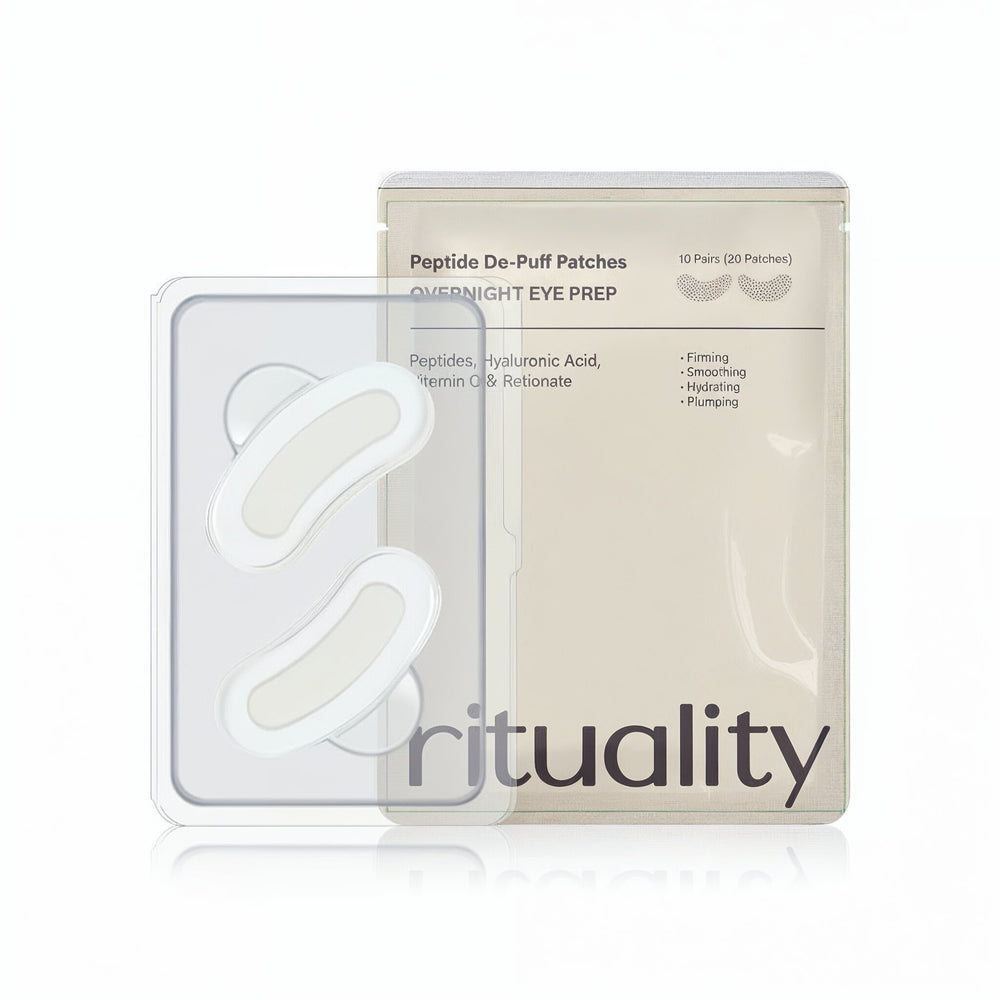 Peptide De-Puff Patches